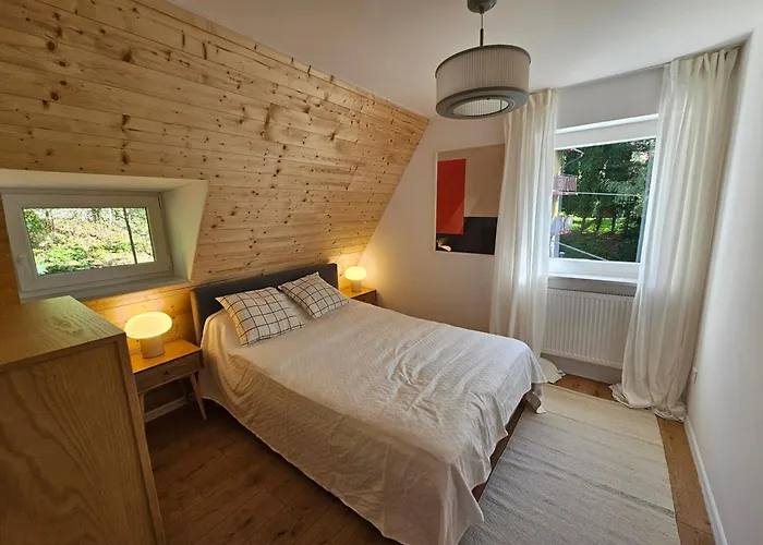 Widokowy Dom W Dolinie 度假居 什切尔克